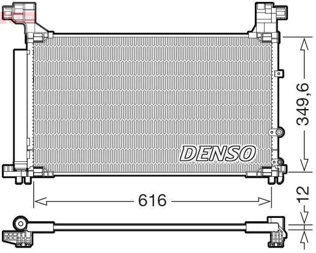 Denso Ac Condenser DCN50132 - image 2