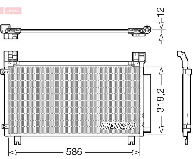 Denso Ac Condenser DCN50134 - image 2