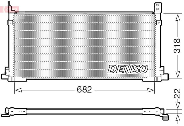 Denso Ac Condenser DCN50135 - image 2