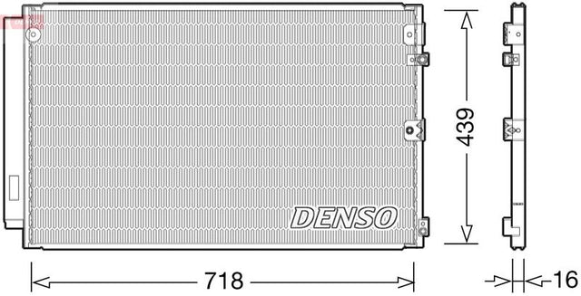 Denso Ac Condenser DCN51011 - image 2