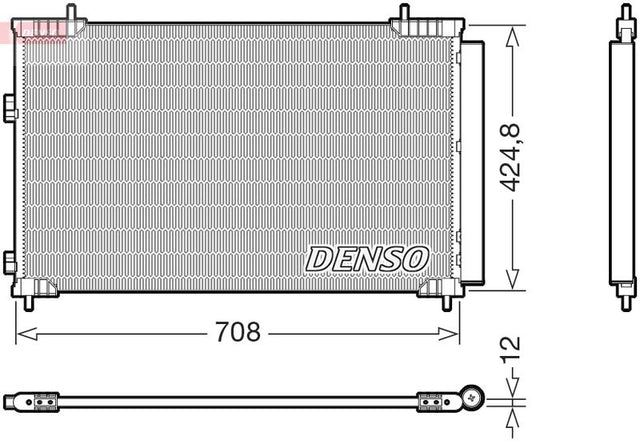 Denso Ac Condenser DCN51018 - image 2