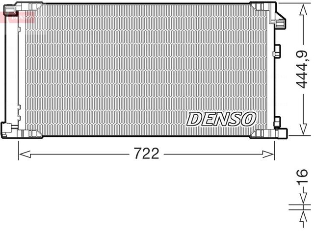 Denso Ac Condenser DCN51019 - image 2