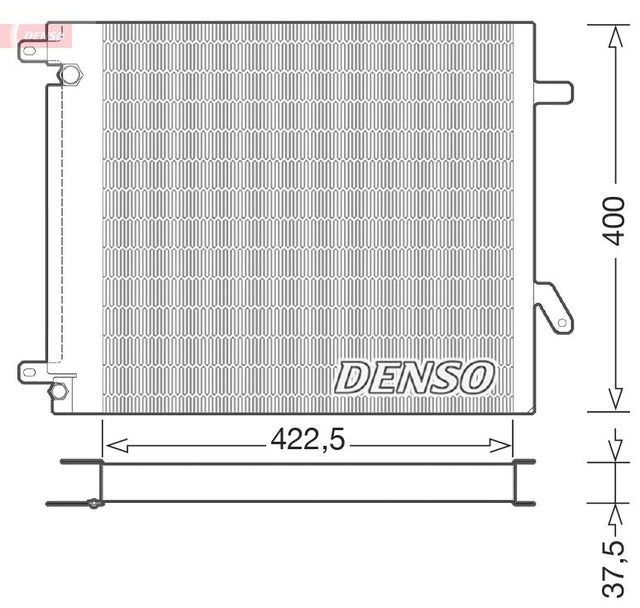 Denso Ac Condenser DCN99000 - image 2