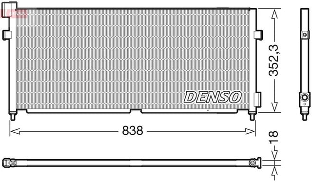 Denso Ac Condenser DCN99052 - image 2