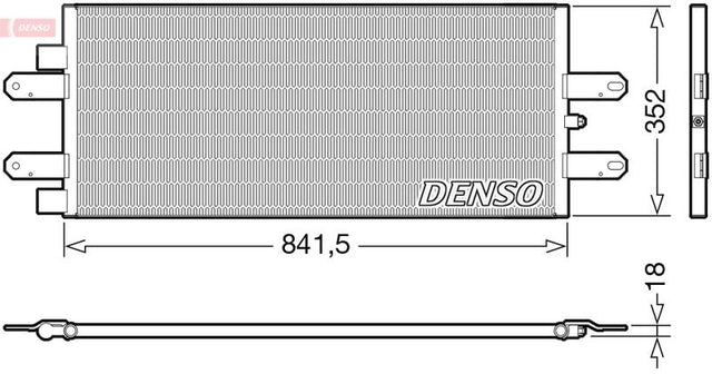 Denso Ac Condenser DCN99053 - image 2