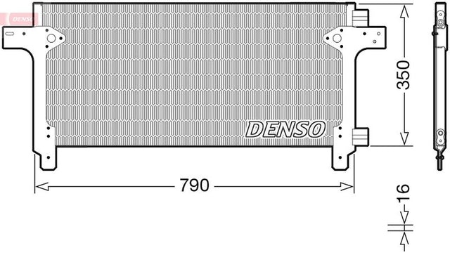 Denso Ac Condenser DCN99063 - image 2