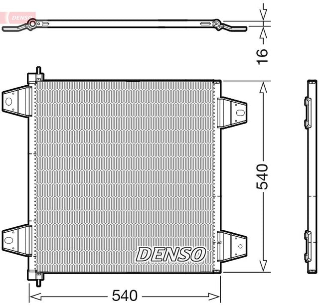 Denso Ac Condenser DCN99065 - image 2