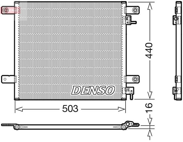 Denso Ac Condenser DCN99066 - image 2