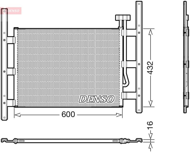 Denso Ac Condenser DCN99067 - image 2