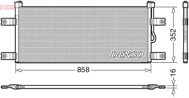Denso Ac Condenser DCN99069 - image 2