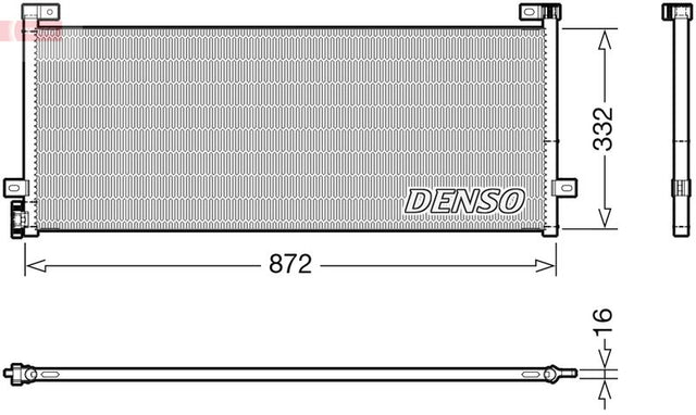 Denso Ac Condenser DCN99072 - image 2