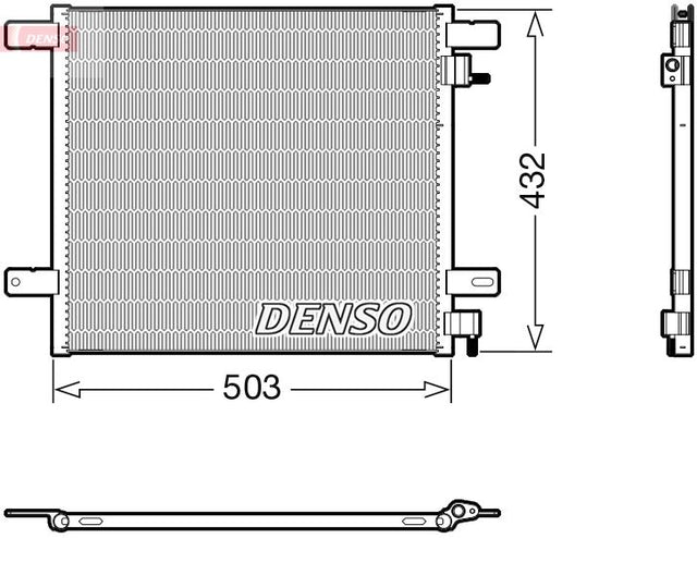 Denso Ac Condenser DCN99076 - image 2