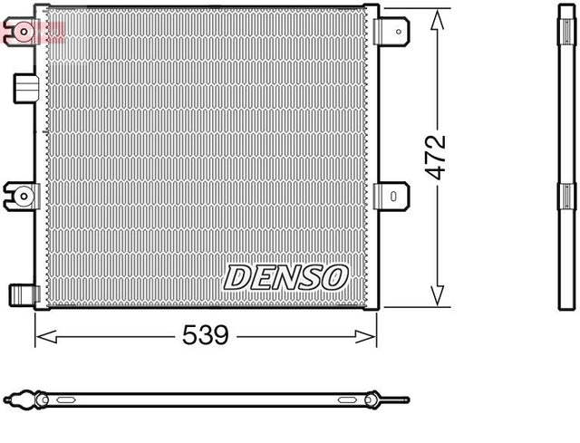 Denso Ac Condenser DCN99077 - image 2
