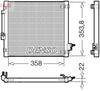 Denso Ac Condenser DCN99081 thumbnail