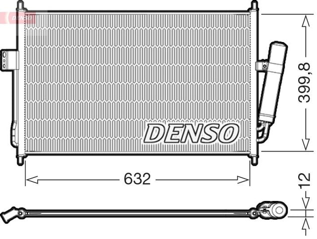 Denso Ac Condenser DCN99084 - image 2