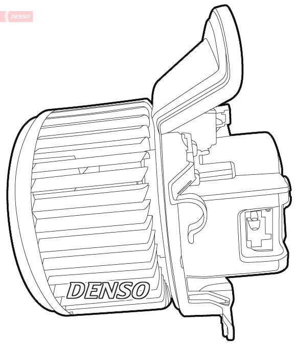 Denso Cabin Blower Fan DEA01211 - image 2