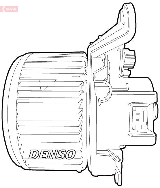 Denso Cabin Blower Fan DEA01212 - image 2