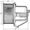 Denso Cabin Blower Fan DEA07027 thumbnail