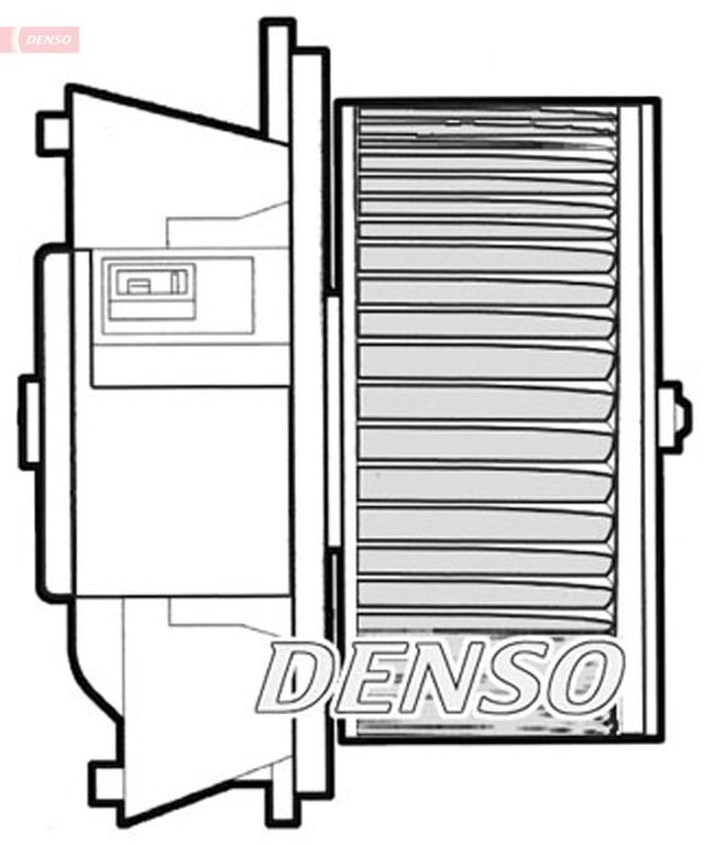 Denso Cabin Blower Fan DEA09043 - image 2