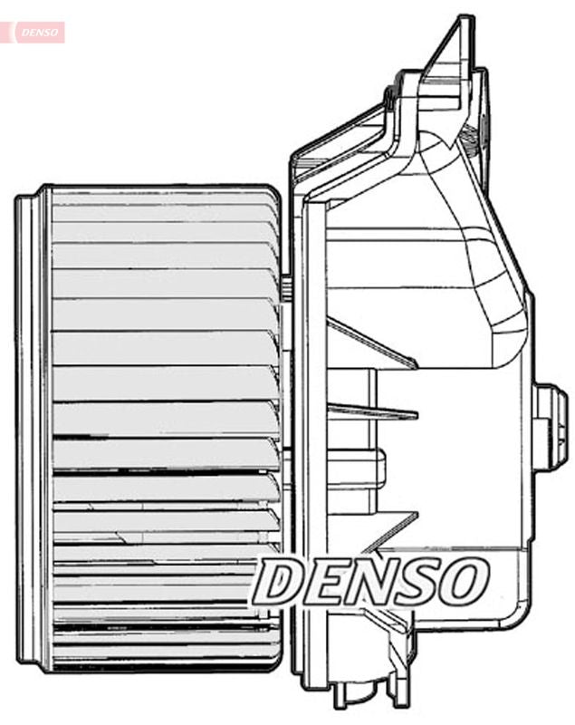 Denso Cabin Blower Fan DEA09046 - image 2