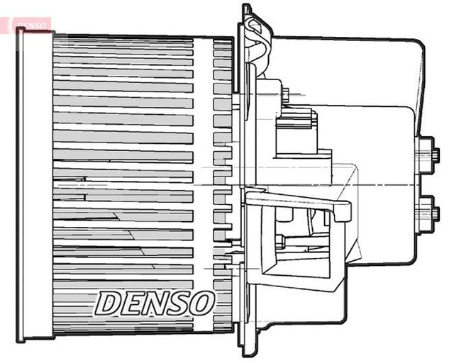 Denso Cabin Blower Fan DEA09063 - image 2