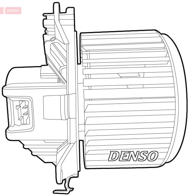 Denso Cabin Blower Fan DEA09070 - image 2