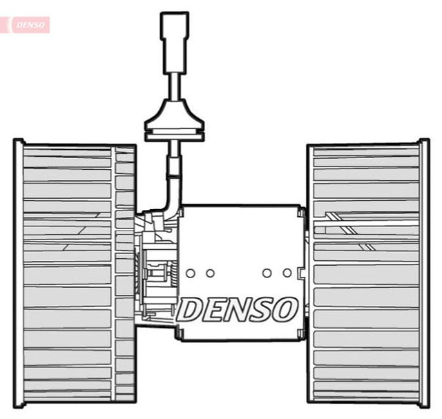 Denso Cabin Blower Fan DEA12001 - image 2