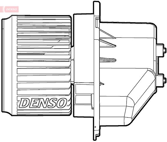 Denso Cabin Blower Fan DEA13004 - image 2