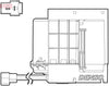 Denso Cabin Blower Fan DEA17033 thumbnail