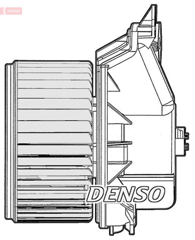 Denso Cabin Blower Fan DEA20010 - image 2