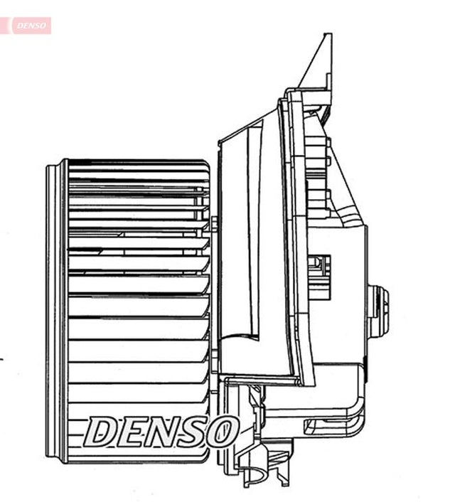 Denso Cabin Blower Fan DEA20202 - image 2