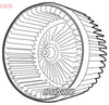 Denso Cabin Blower Fan DEA21005 thumbnail