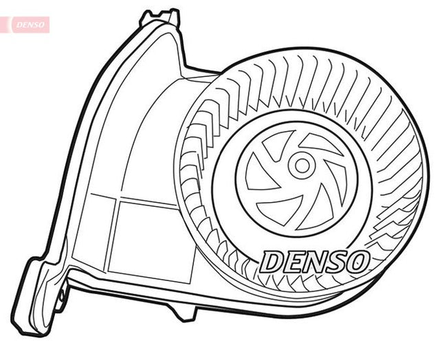 Denso Cabin Blower Fan DEA23002 - image 2