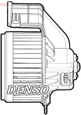 Denso Cabin Blower Fan DEA23019 - image 2