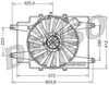 Denso Radiator Cooling Fan DER01007 thumbnail