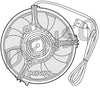 Denso Radiator Cooling Fan DER02001 thumbnail