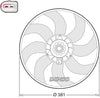 Denso Radiator Cooling Fan DER02006 thumbnail