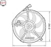 Denso Radiator Cooling Fan DER05009 thumbnail