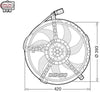 Denso Radiator Cooling Fan DER05010 thumbnail
