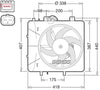Denso Radiator Cooling Fan DER07010 thumbnail