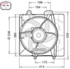Denso Radiator Cooling Fan DER07011 thumbnail