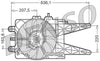 Denso Radiator Cooling Fan DER09014 thumbnail