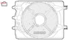 Denso Radiator Cooling Fan DER09059 thumbnail