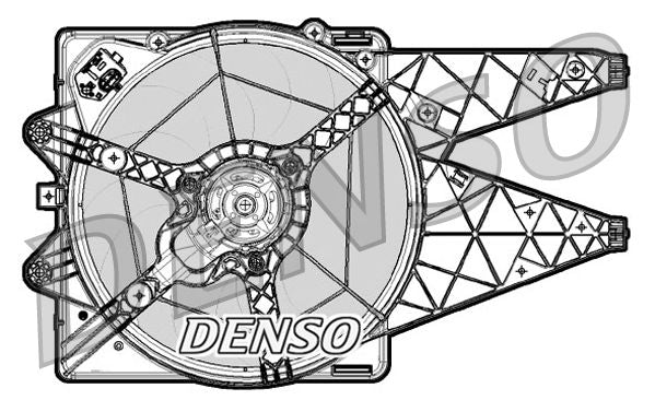 Denso Radiator Cooling Fan DER09064 - image 2