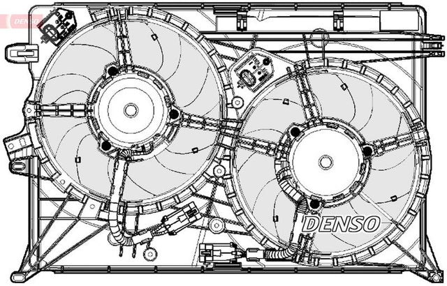 Denso Radiator Cooling Fan DER09075 - image 2