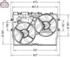 Denso Radiator Cooling Fan DER09310 thumbnail