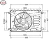 Denso Radiator Cooling Fan DER10010 thumbnail