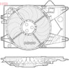Denso Radiator Cooling Fan DER15001 thumbnail