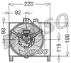 Denso Radiator Cooling Fan DER16002 thumbnail