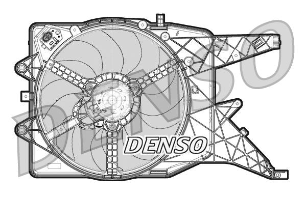 Denso Radiator Cooling Fan DER20010 - image 2
